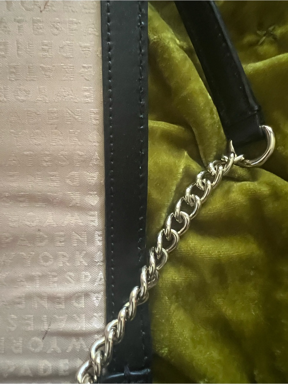 kate spade Black Leather Crossbody with Gold-Tone Lock - Picture 8 of 13